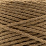 MAHINA Garn 2mm geflochten Camel 150m - MAHINA