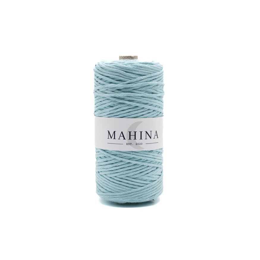 MAHINA Garn 2-3mm gezwirnt Mint 150m - mahina