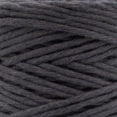 MAHINA Garn 2-3mm gezwirnt Anthrazit 150m - mahina