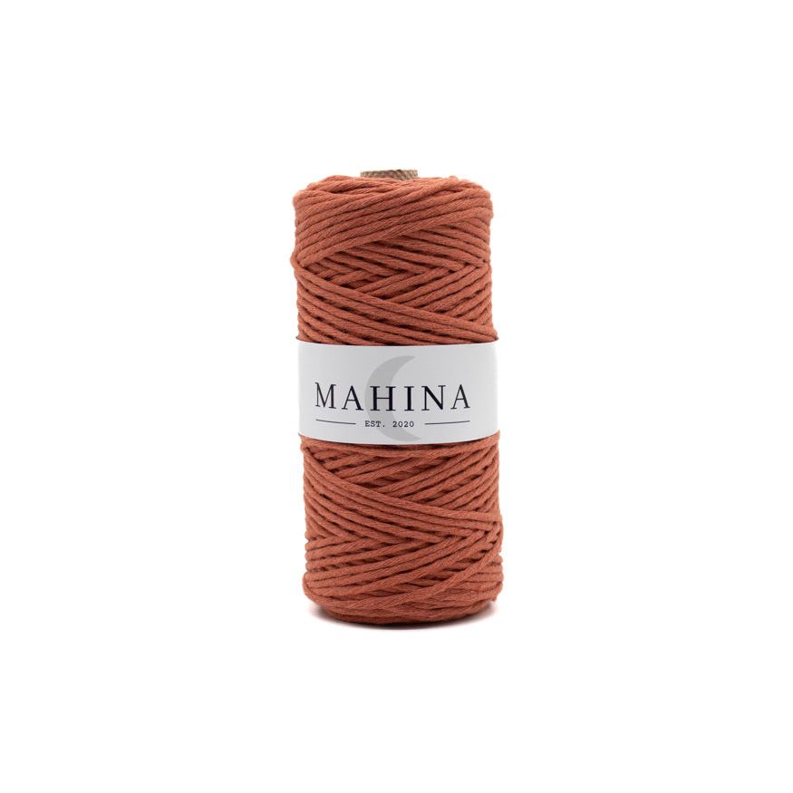 MAHINA Garn 2-3mm gezwirnt Lachs 150m - mahina
