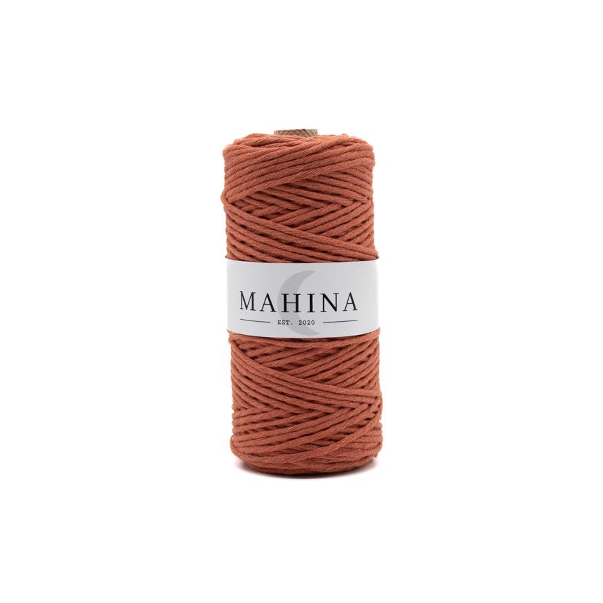 MAHINA Garn 2-3mm gezwirnt Lachs 150m - MAHINA