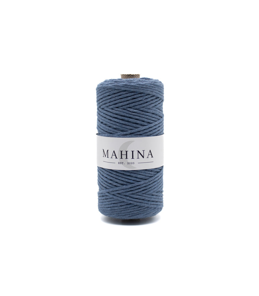 MAHINA Garn 2-3mm gezwirnt 150m verschiedene Farben - mahina