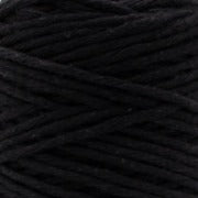 MAHINA Garn 2-3mm gezwirnt Schwarz 150m - mahina
