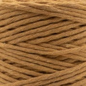 MAHINA Garn 2-3mm gezwirnt Honig 150m - mahina