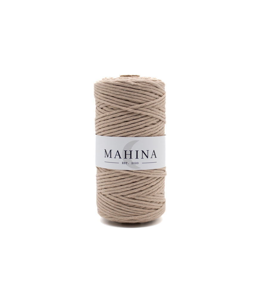 MAHINA Garn 2-3mm gezwirnt 150m verschiedene Farben - mahina