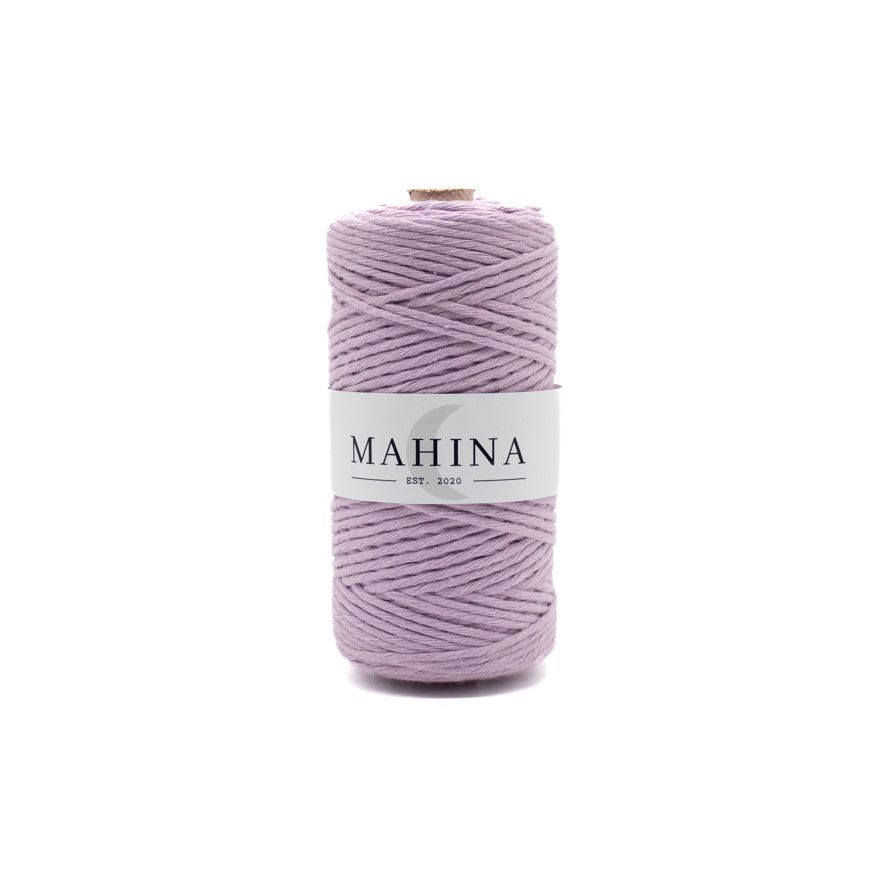 MAHINA Garn 2-3mm gezwirnt Flieder 150m - mahina