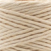 MAHINA Garn 2-3mm gezwirnt Vanille 150m - mahina