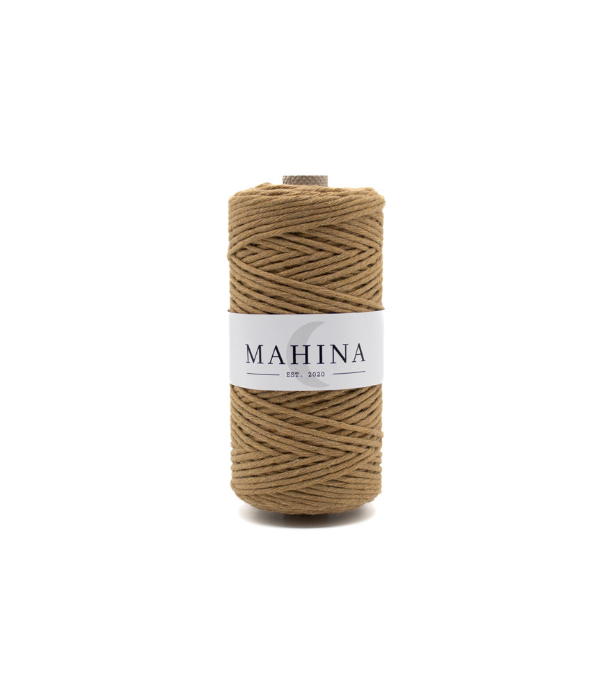 MAHINA Garn 2-3mm gezwirnt 150m verschiedene Farben - mahina