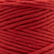 MAHINA Garn 2-3mm gezwirnt Feuerrot 150m - mahina