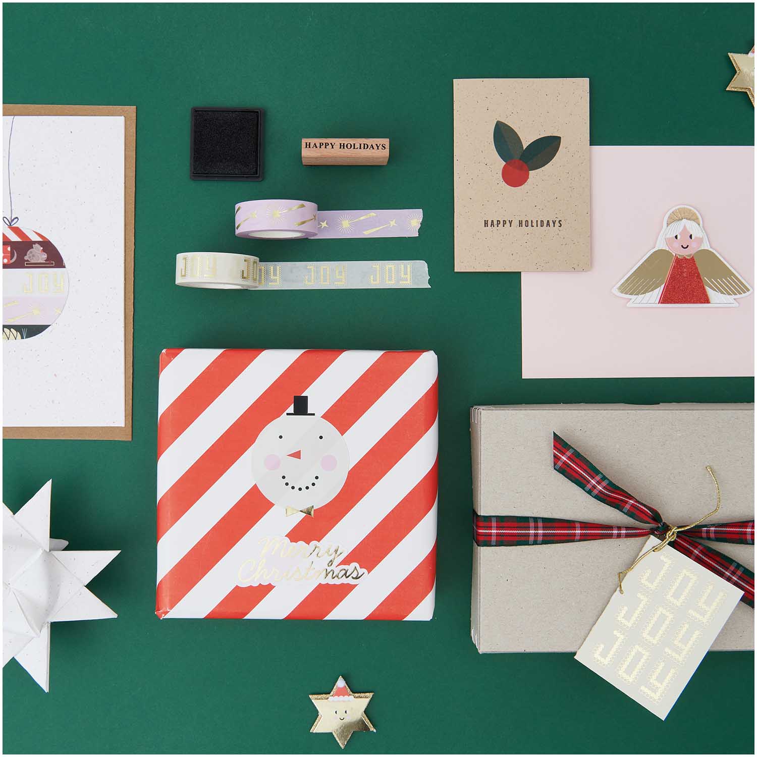 Paper Poetry Stempelset "Merry Christmas" 27teilig FSC 100% - mahina