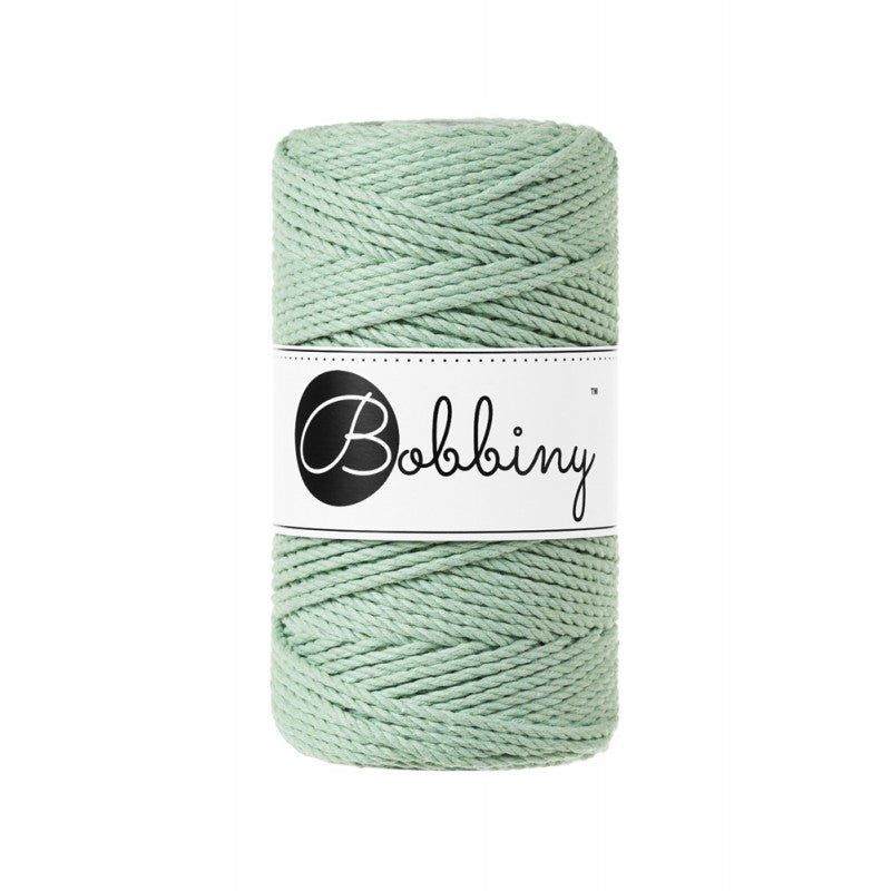 Bobbiny Makramee Garn 3mm 3ply Aloe 100m - MAHINA