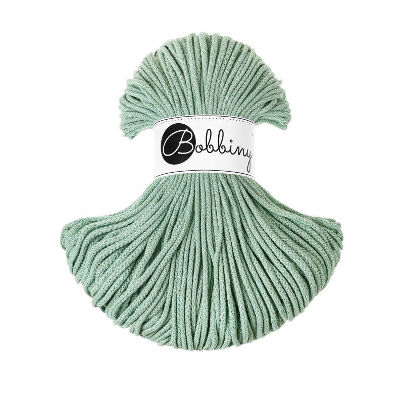 Bobbiny JUNIOR Flechtkordel 3mm geflochten Aloe 100m - mahina
