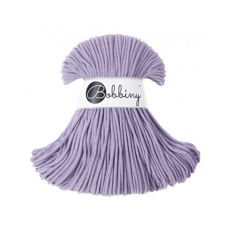 Bobbiny JUNIOR Flechtkordel 3mm geflochten Lavender 100m - MAHINA