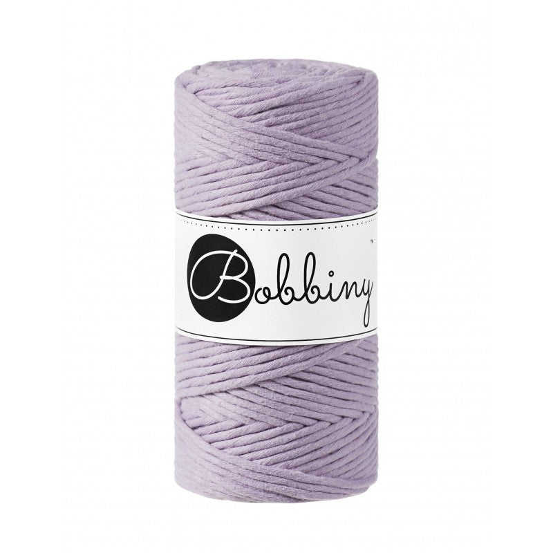 Bobbiny Makramee Garn 3mm gezwirnt Lavender 100m - MAHINA