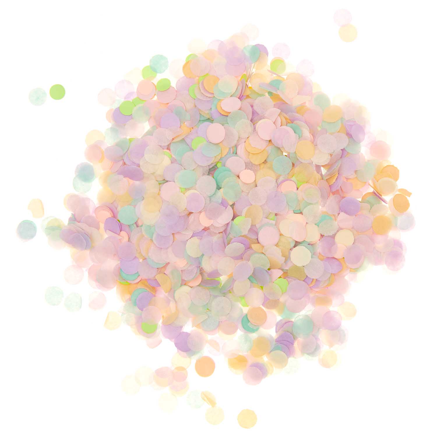 Rico Design Streuteile/Konfetti Pastel Rainbow Mix 20g - mahina