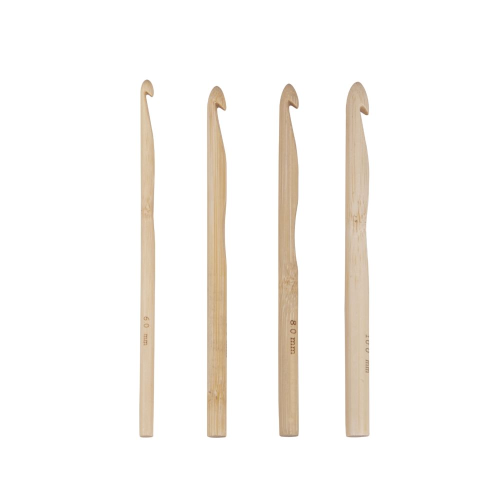Bambus Häkelnadel-Set, 4tlg. von mahina