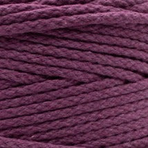 MAHINA Garn 4mm geflochten Violett 200m - MAHINA
