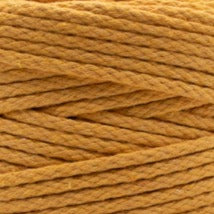 MAHINA Garn 4mm geflochten Mango 200m - mahina