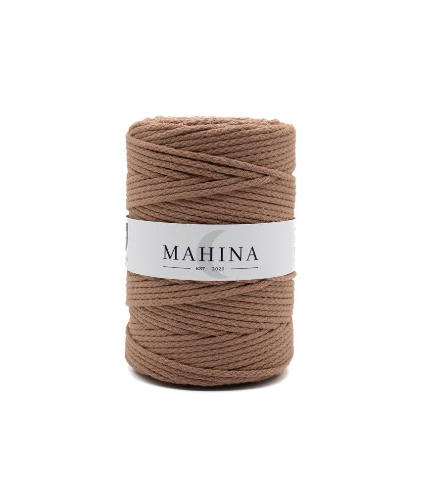 MAHINA Garn 4mm geflochten 200m in verschiedenen Farben - mahina
