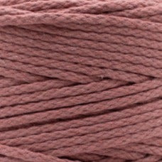 MAHINA Garn 4mm geflochten Altrosa 200m - mahina