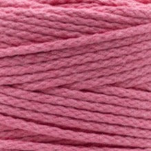 MAHINA Garn 4mm geflochten Pink 200m - MAHINA