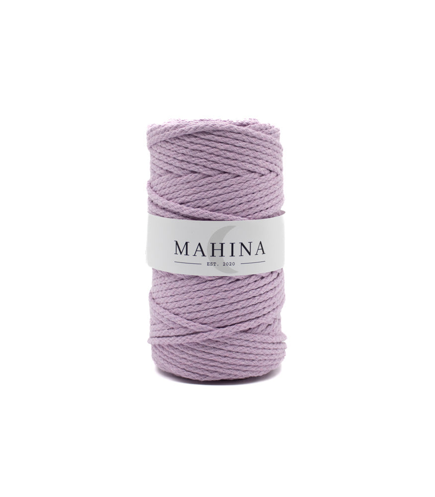 MAHINA Garn 4mm geflochten 100m verschiedene Farben - mahina