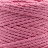 MAHINA Garn 4mm geflochten Pink 100m - mahina