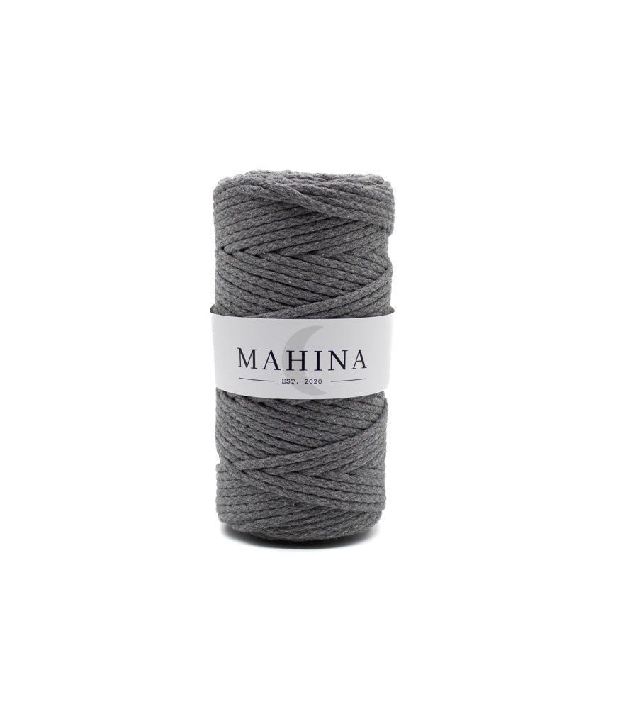 MAHINA Garn 4mm geflochten 100m verschiedene Farben - mahina