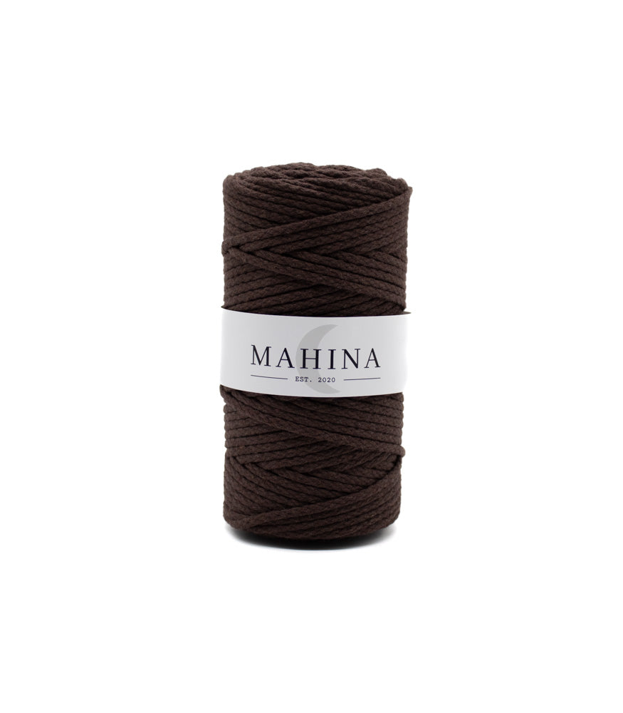 MAHINA Garn 4mm geflochten 100m verschiedene Farben - mahina