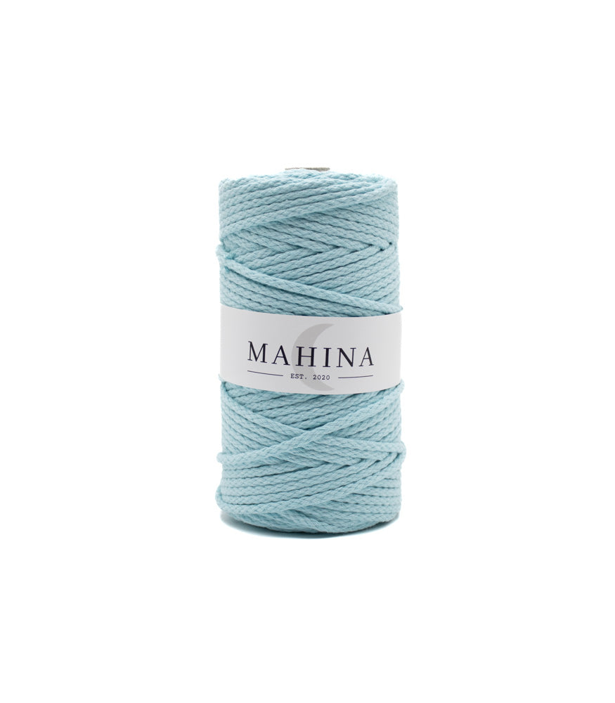 MAHINA Garn 4mm geflochten 100m verschiedene Farben - mahina