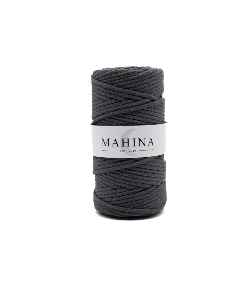 MAHINA Garn 4mm geflochten 100m verschiedene Farben - mahina