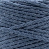 MAHINA Garn 4mm geflochten Jeans 100m - mahina