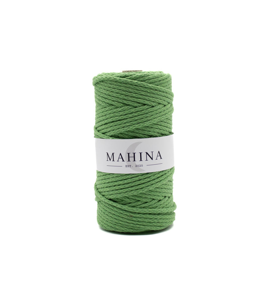 MAHINA Garn 4mm geflochten 100m verschiedene Farben - mahina