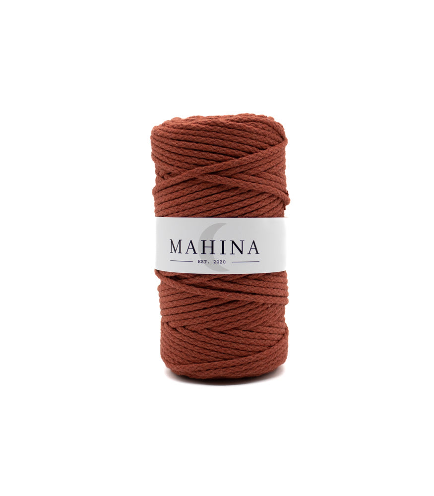 MAHINA Garn 4mm geflochten 100m verschiedene Farben - mahina