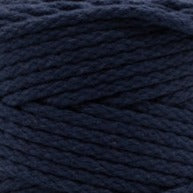 MAHINA Garn 4mm geflochten Marineblau 100m - mahina