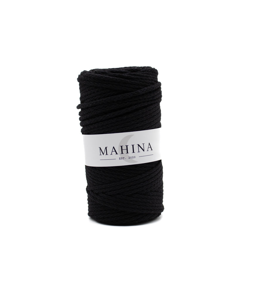 MAHINA Garn 4mm geflochten 100m verschiedene Farben - mahina