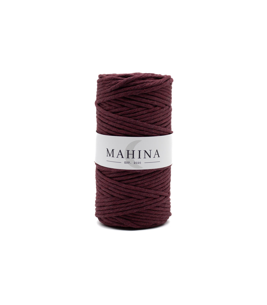 MAHINA Garn 4mm gezwirnt 100m verschiedene Farben - mahina