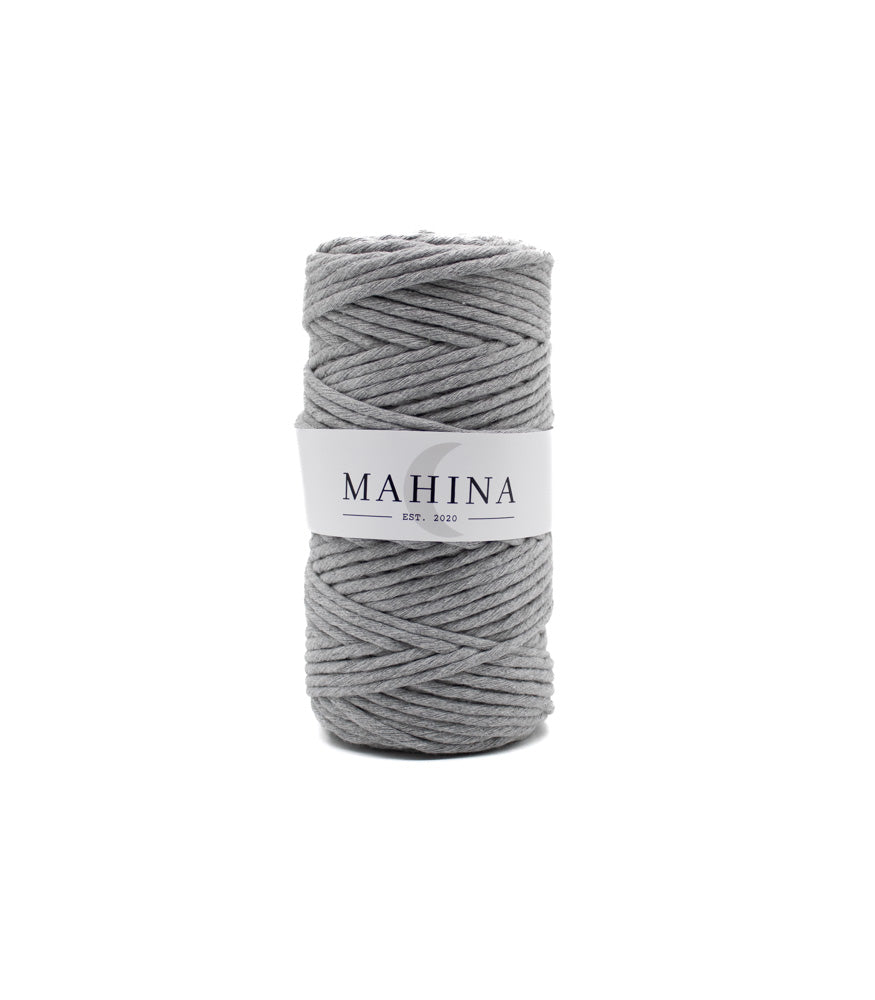 MAHINA Garn 4mm gezwirnt 100m verschiedene Farben - mahina