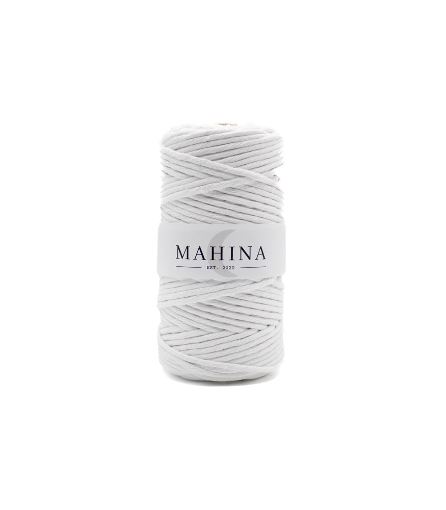 MAHINA Garn 4mm gezwirnt 100m verschiedene Farben - mahina