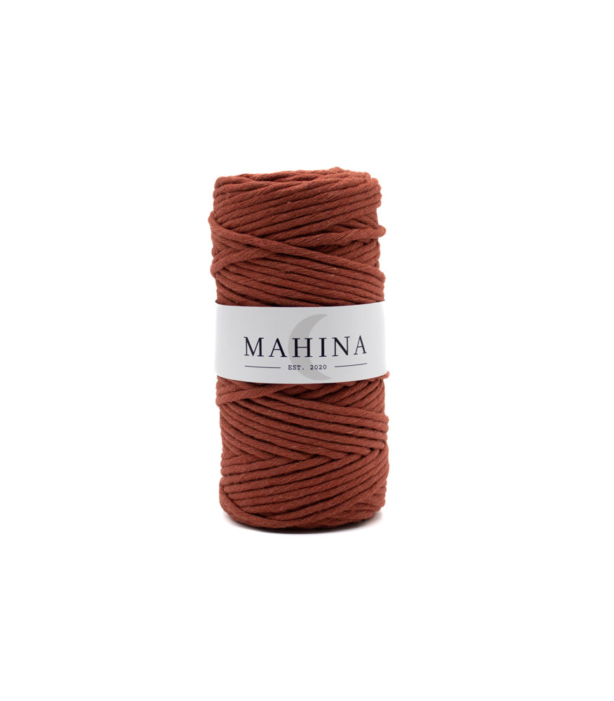 MAHINA Garn 4mm gezwirnt 100m verschiedene Farben - mahina