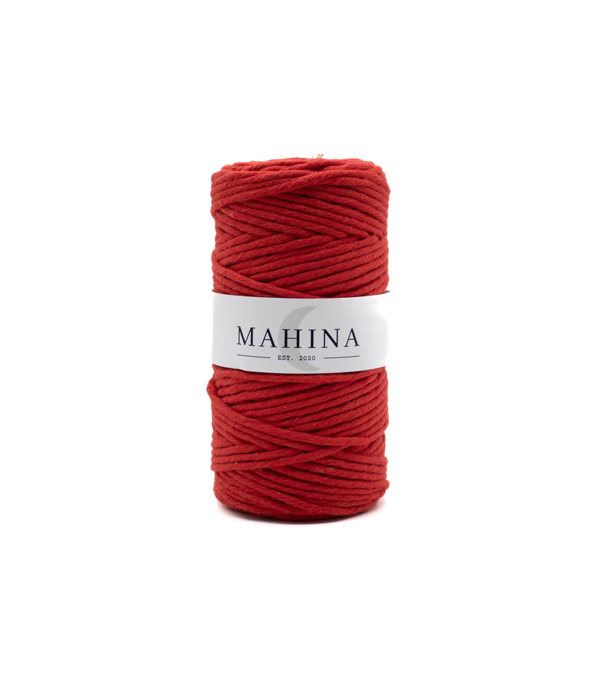 MAHINA Garn 4mm gezwirnt 100m verschiedene Farben - mahina