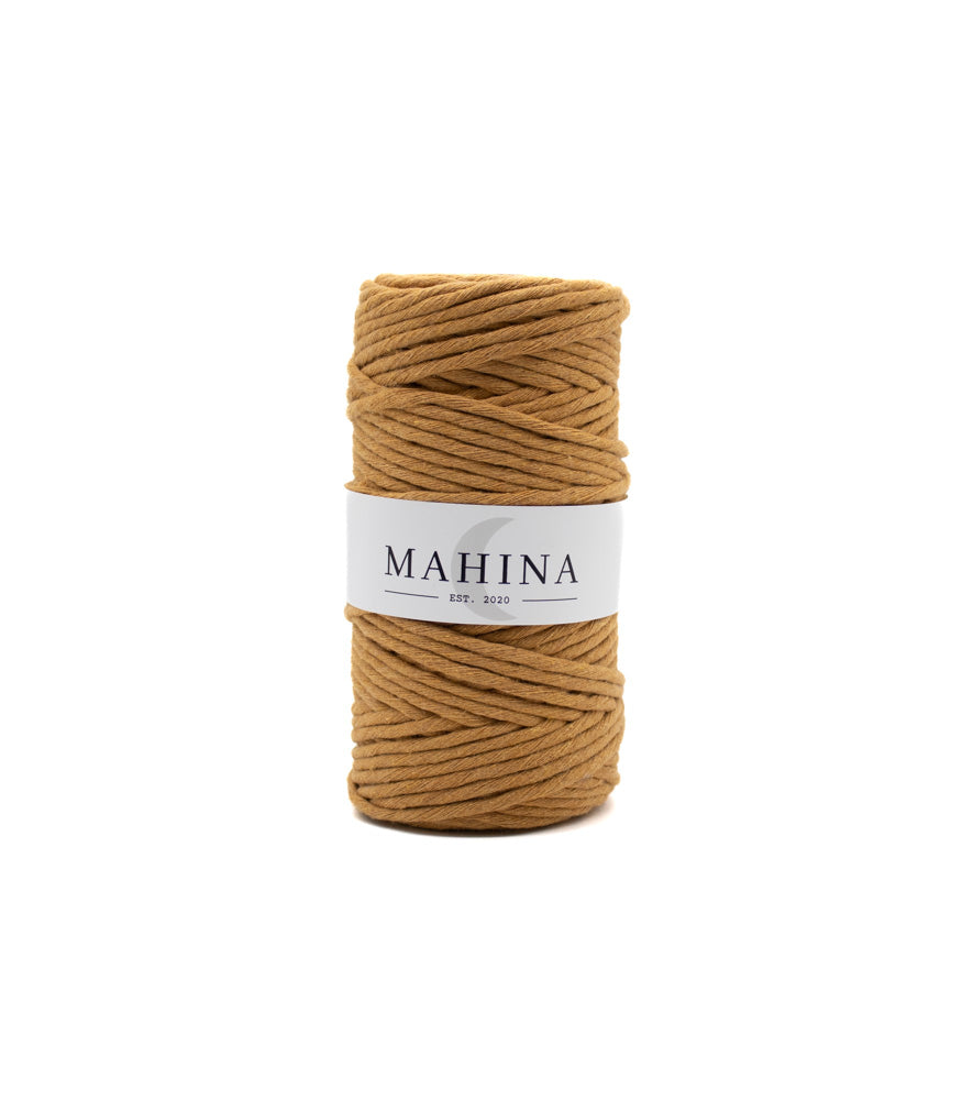 MAHINA Garn 4mm gezwirnt 100m verschiedene Farben - mahina
