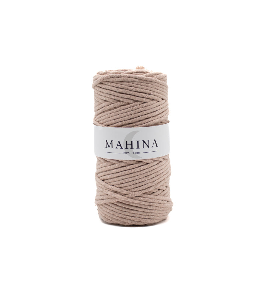 MAHINA Garn 4mm gezwirnt 100m verschiedene Farben - mahina