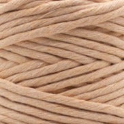 MAHINA Garn 4mm gezwirnt Apricot 100m - mahina