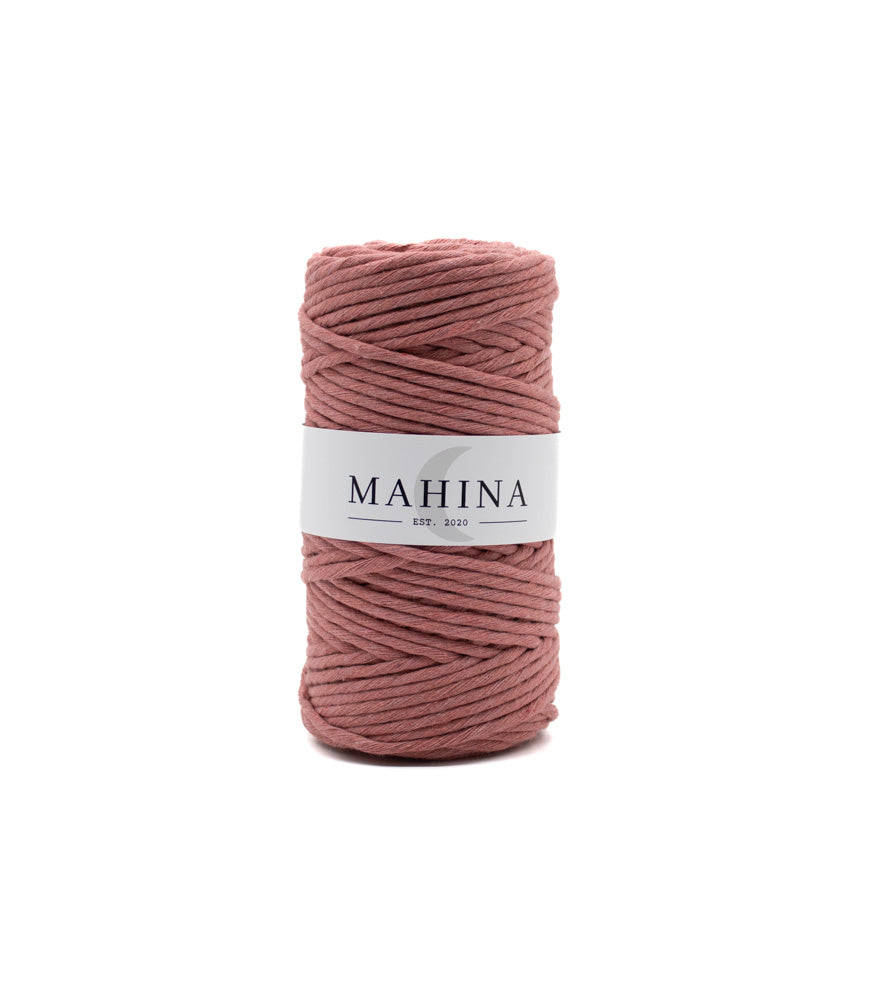 MAHINA Garn 4mm gezwirnt 100m verschiedene Farben - mahina