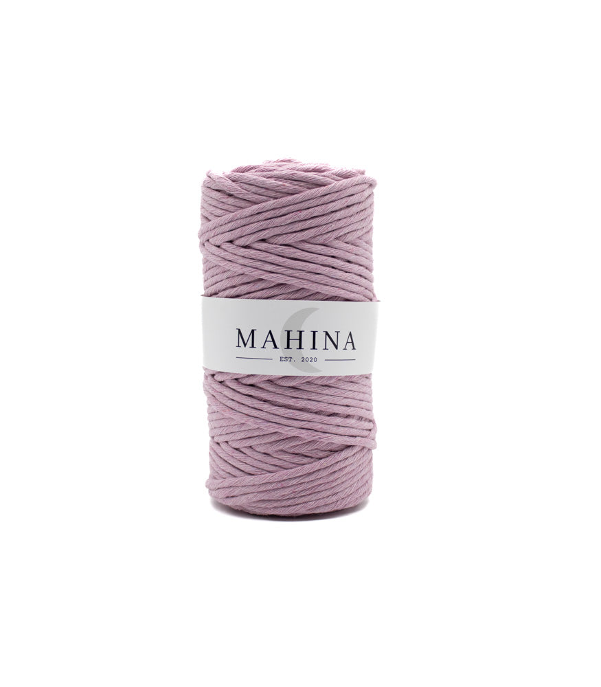 MAHINA Garn 4mm gezwirnt 100m verschiedene Farben - mahina