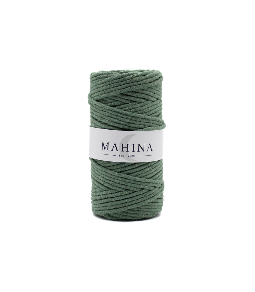 MAHINA Garn 4mm gezwirnt 100m verschiedene Farben - mahina