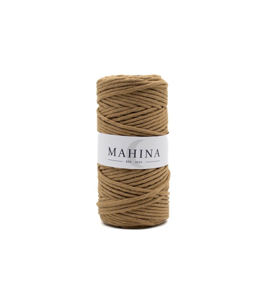 MAHINA Garn 4mm gezwirnt 100m verschiedene Farben - mahina