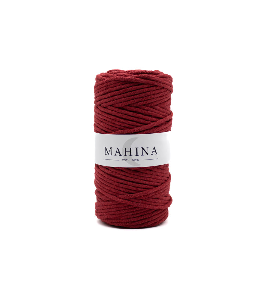MAHINA Garn 4mm gezwirnt 100m verschiedene Farben - mahina
