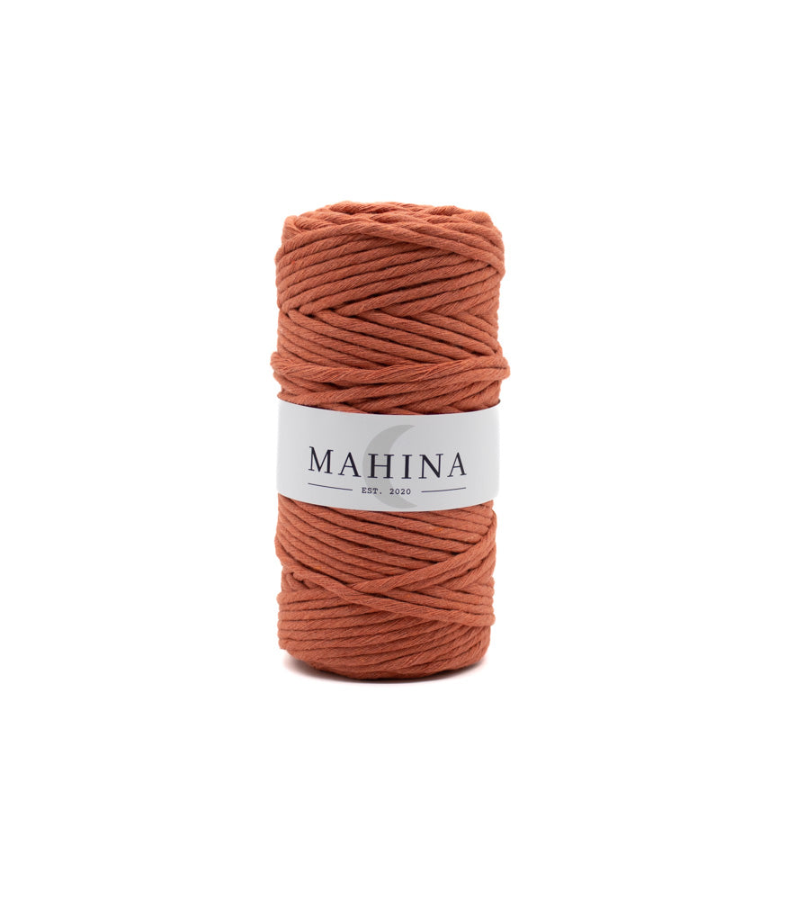 MAHINA Garn 4mm gezwirnt 100m verschiedene Farben - mahina